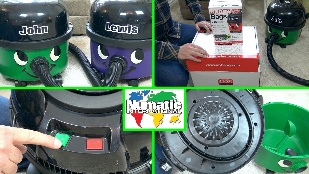 Numatic John Vacuum Cleaner Unboxing - When John Met Lewis