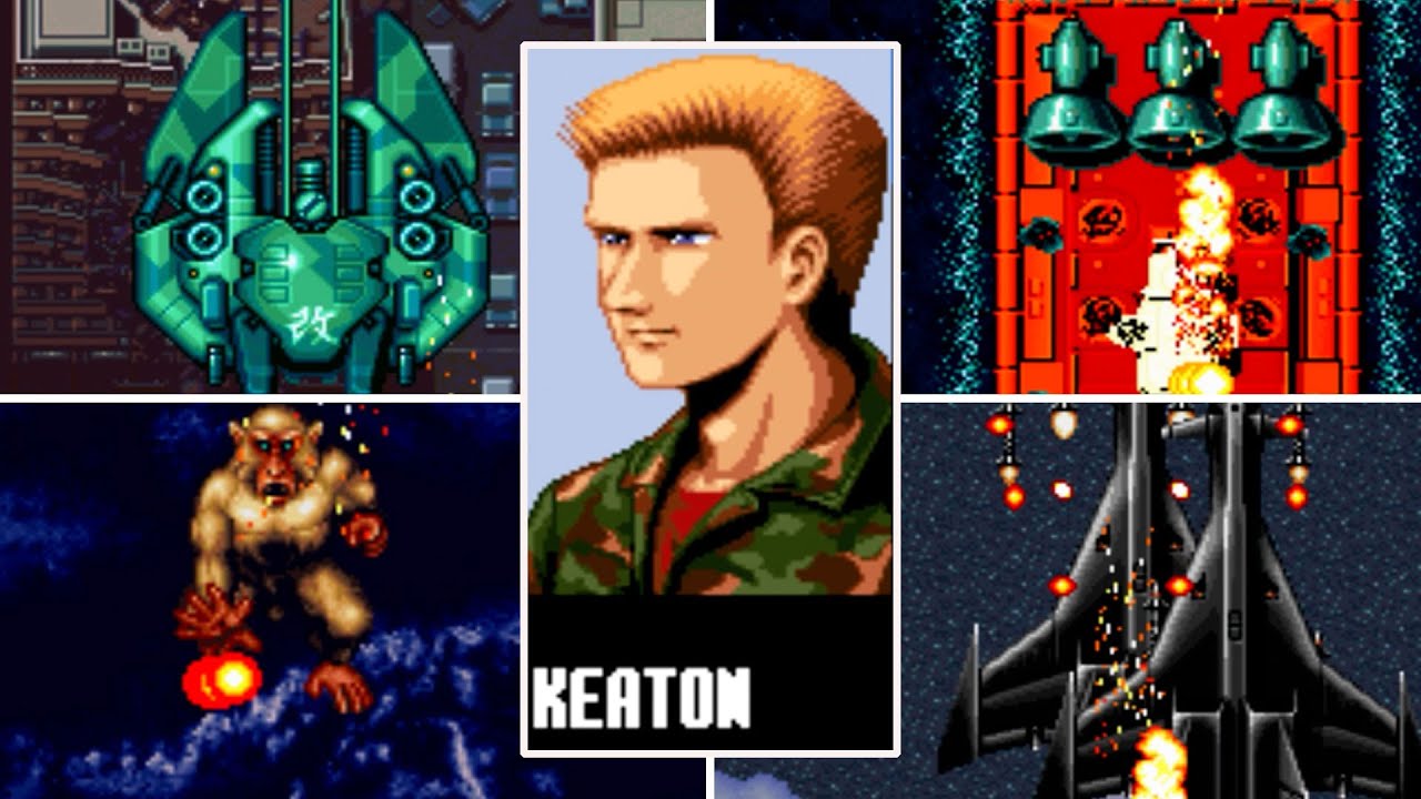 Aero Fighters - All Bosses (Arcade)