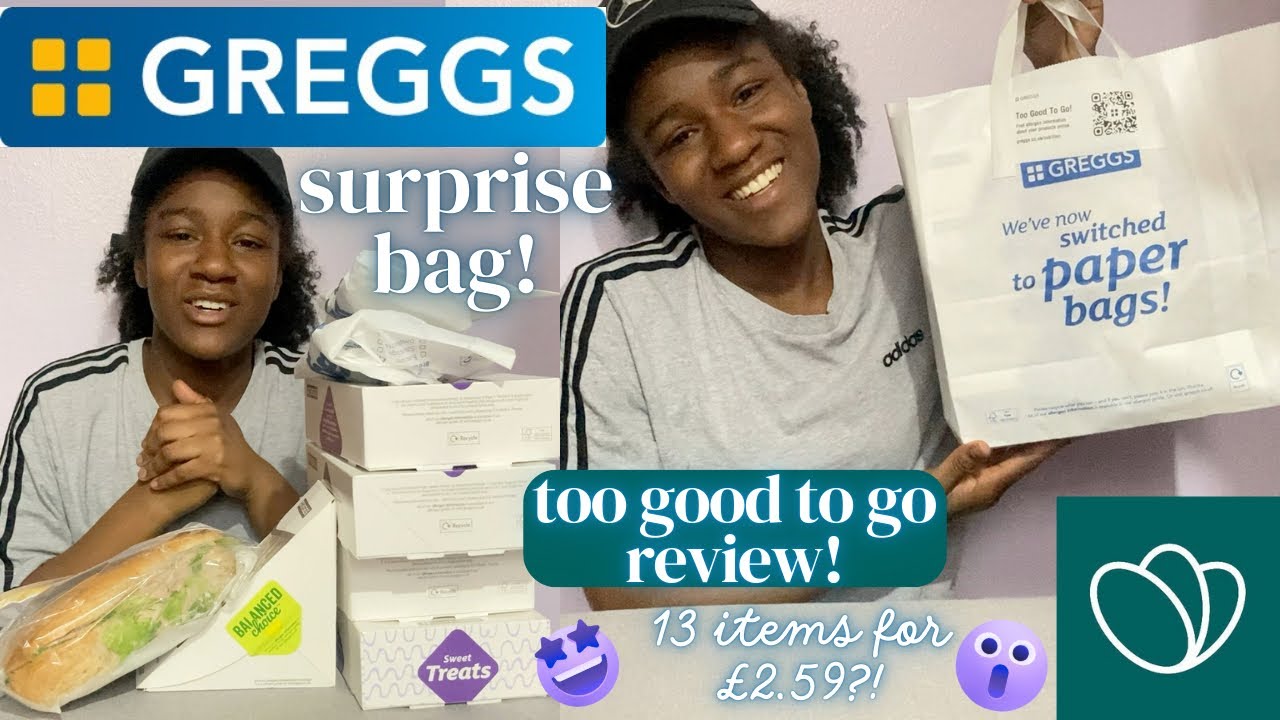GREGGS Too Good To Go | AMAZING Value SURPRISE BAG 11/10!!!