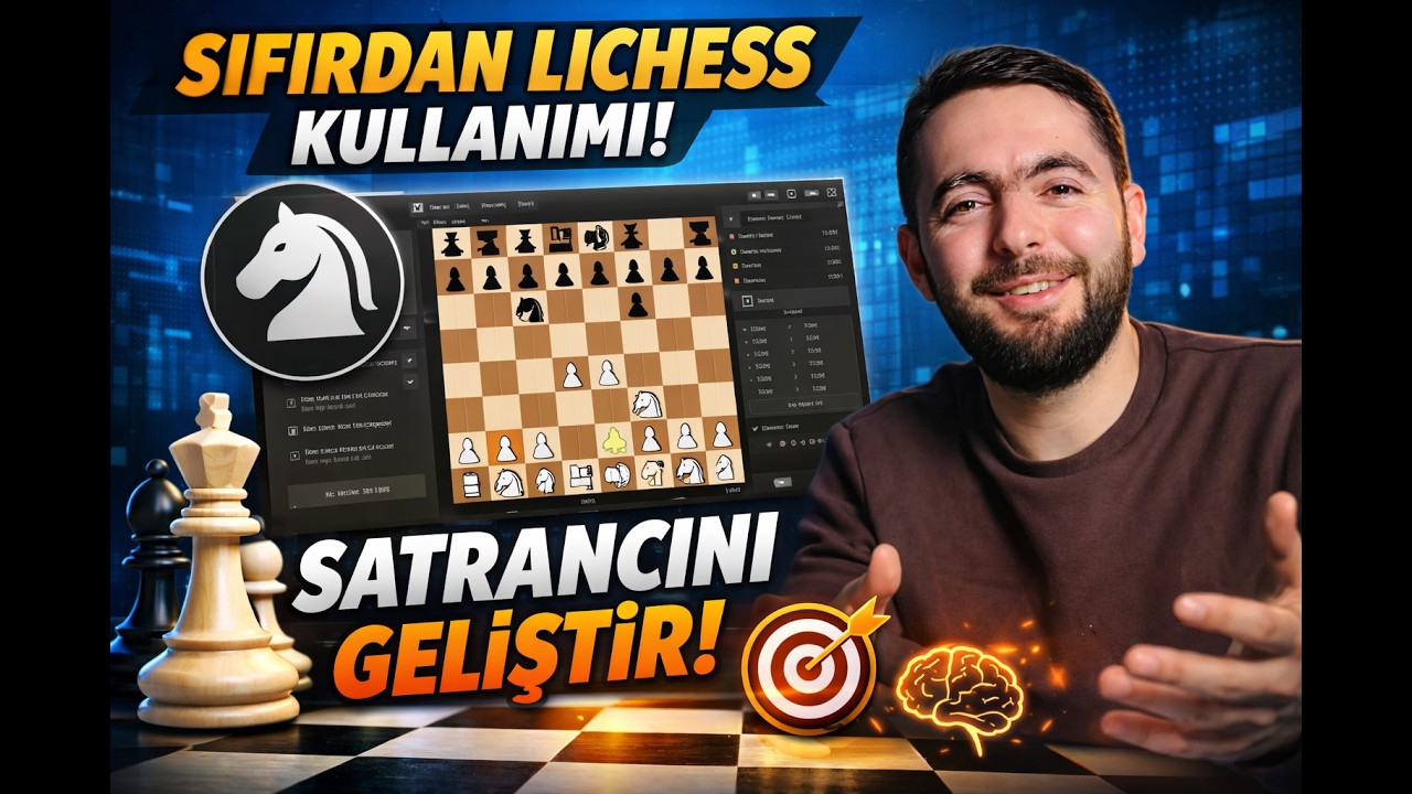 Satranç öğrenmek, Biliyorsan Geliştirmek için Linchess Programı #satranç #chess #lichess