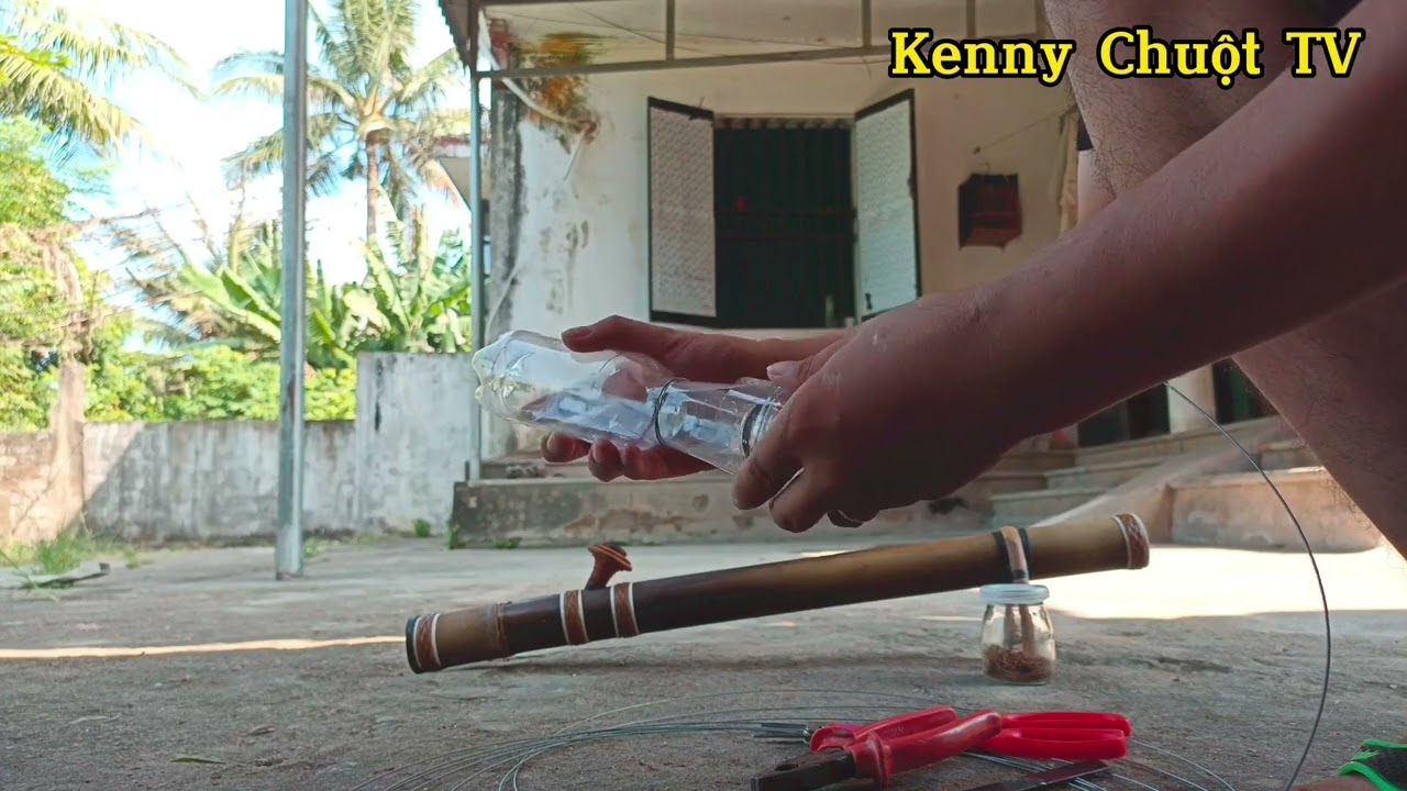 Làm Cóng uống nước tự động cho chim đơn giản Kenny Chuột TV #kennychuottv #uongnuoctudong #chimchim