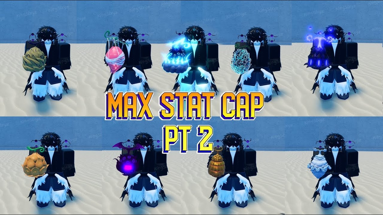 [GPO] All devil fruits stat cap UPDATED PT2 (Legendaries)
