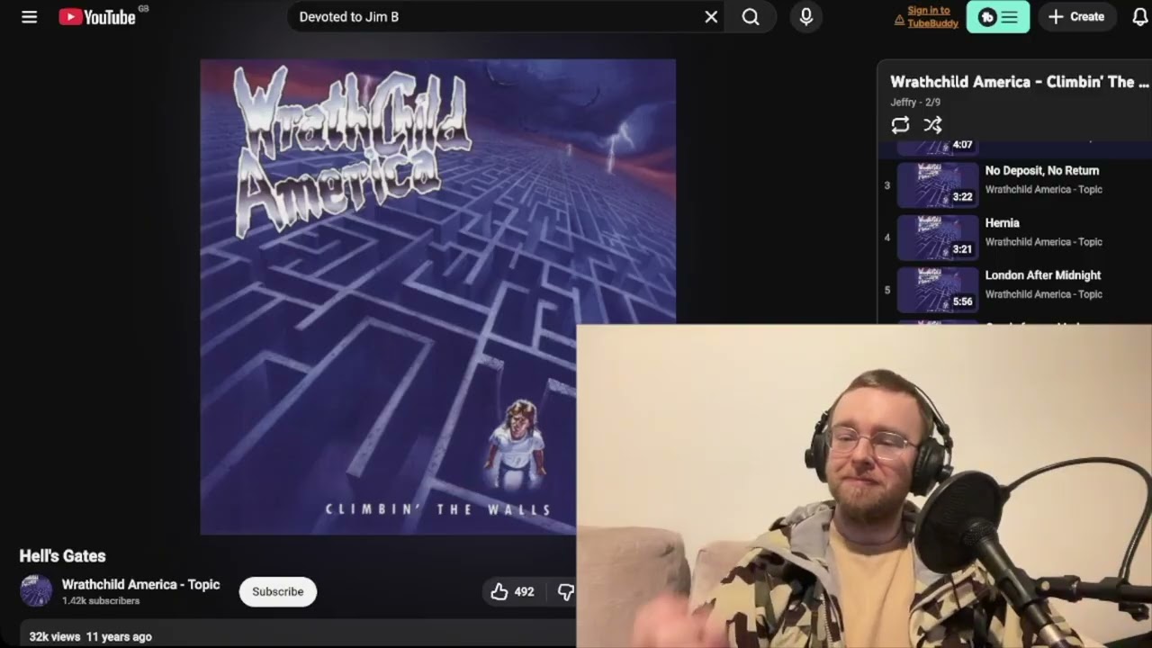 Wrathchild America - Hell's Gates: РЕАКЦИЯ и первое прослушивание