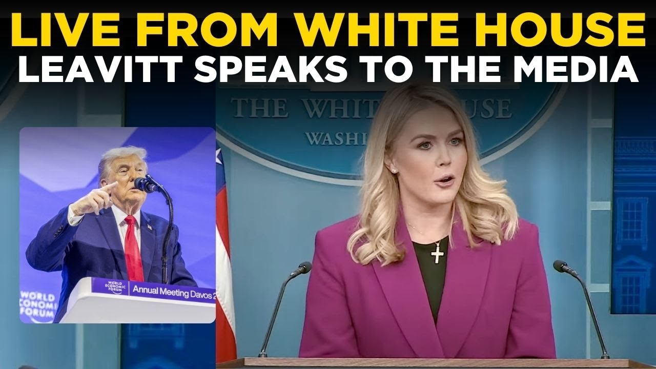 WHITE HOUSE BRIEFING LIVE | President Trump's Message Delivered by Press Secretary Karoline Leavitt