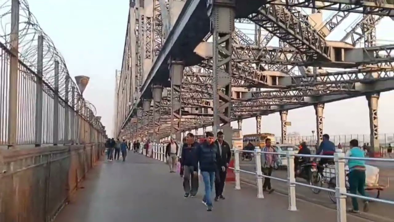 #Hawda bridge 🌉 Kolkata, west Bengal 