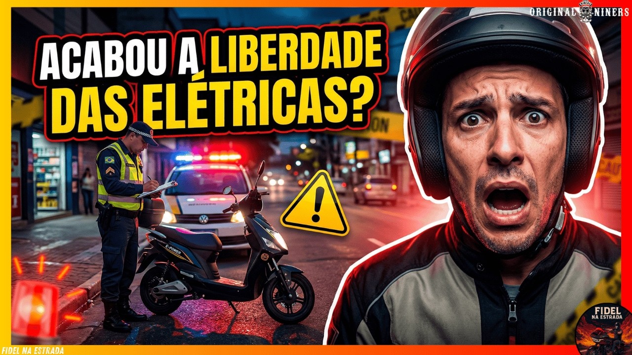 URGENTE: Sua Moto Elétrica vai ser APREENDIDA em 2026? (Nova Lei)