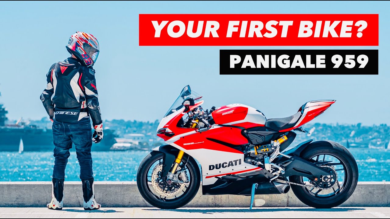 Ducati Panigale 959: если вы новичок в мотоцикле, нам нужно поговорить!