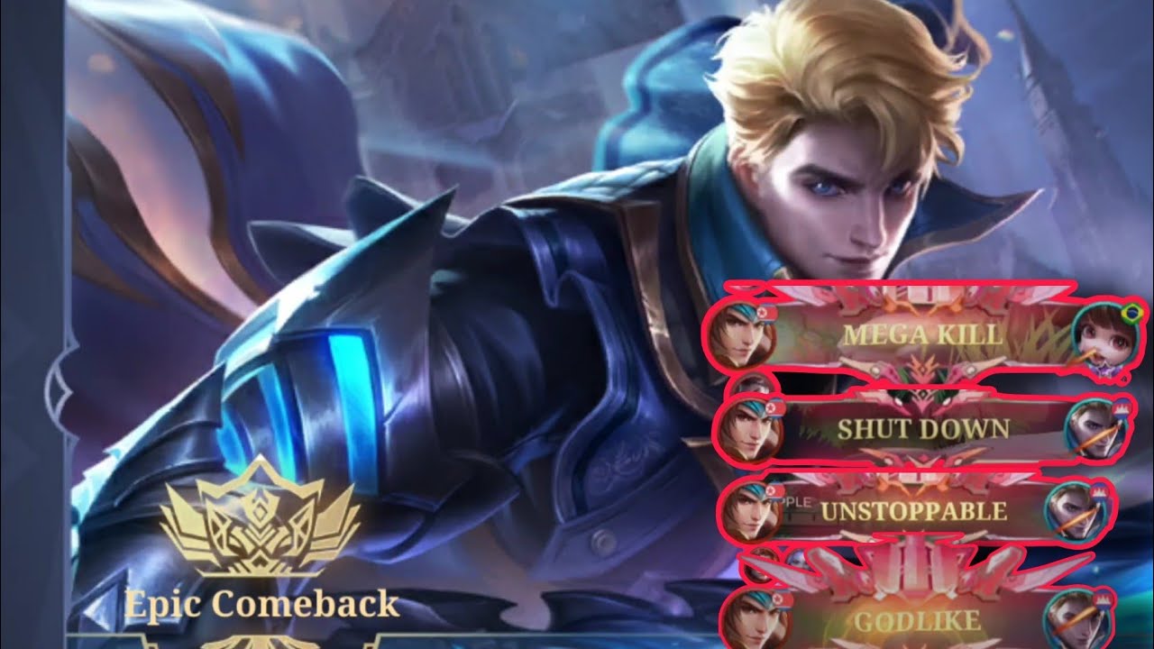 DON'T CELEBRATE TOO EARLY GAME !! ALUCARD IMPOSSIBLE EPIC COMEBACK ⚡️( INTENSE COMEBACK )