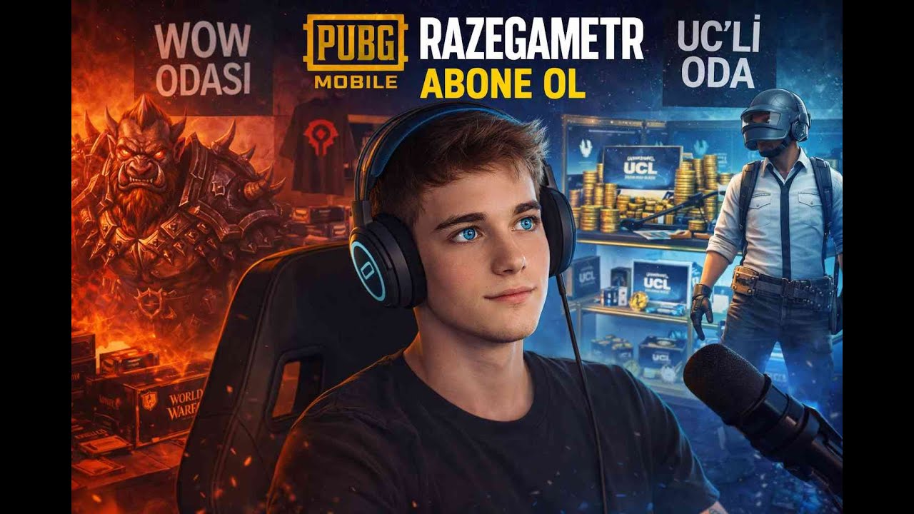 RAZEGAMETR CANLI YAYINDA #keşfet #canlıyayın #pubgmobile #razegametr #live #gameplay #epintroy
