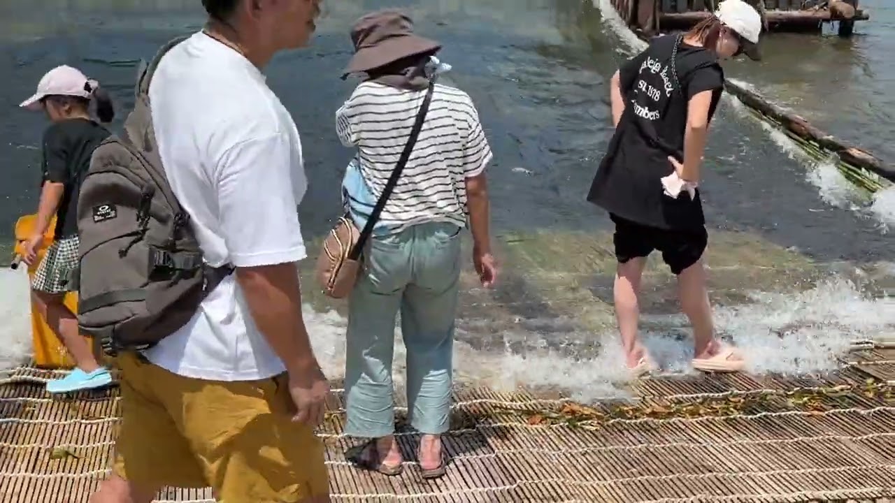 那珂川のヤナ　栃木県那須烏山市