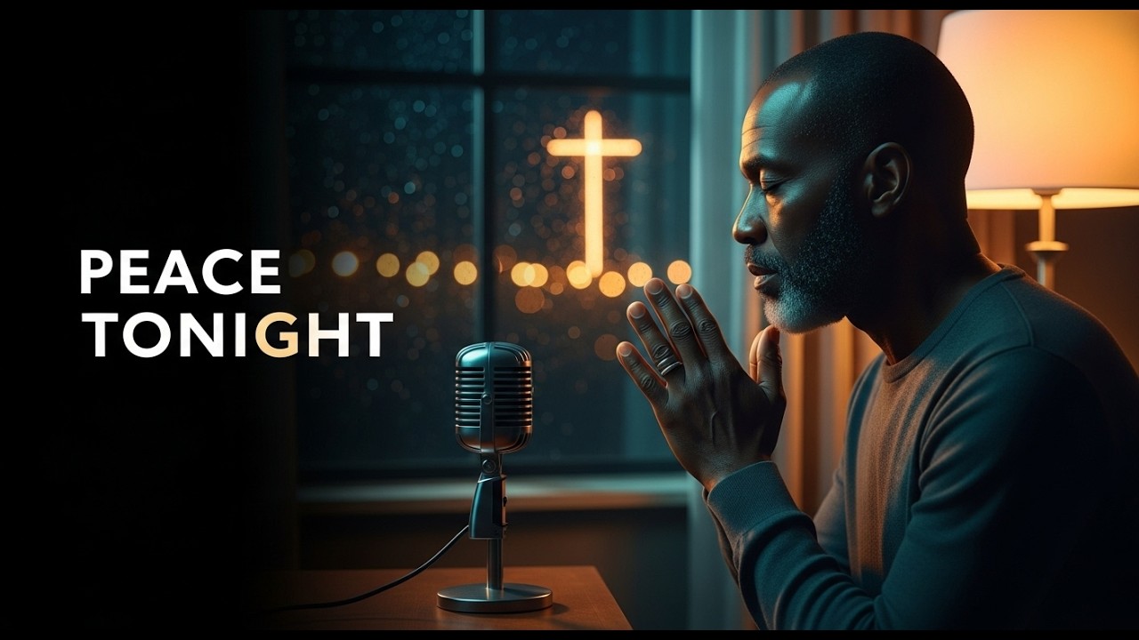 Calm Anxiety Now — Slow Gospel Blues Night Worship (Peace & Sleep Prayer)