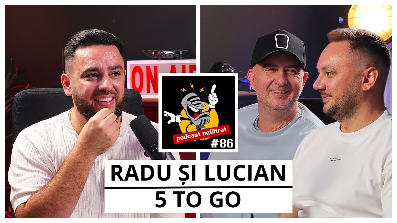 Poți ajunge milionar din cafenelele 5 to go? | Podcast Nefiltrat cu fondatorii 5 to go