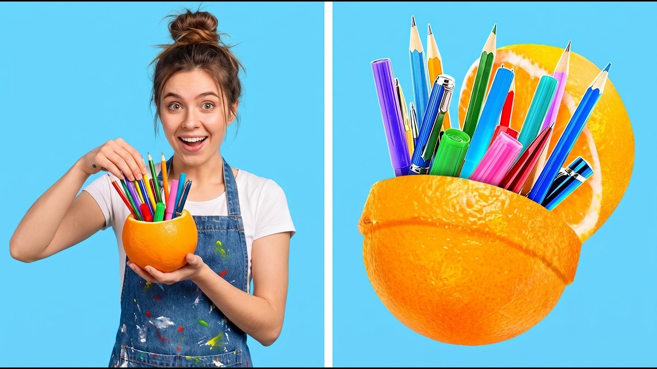 TOLLE SCHUL- UND KUNSTTRICKS 🎒🎨 Geniale Geräte und coole Puppen-Tricks Von 123 GO Like!