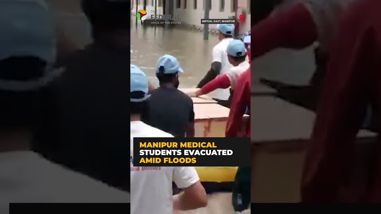 Army & Rescue Teams Evacuate Manipur Medical Students Amid Floods