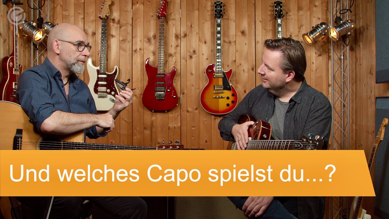 Kapodaster auf der Gitarre - SUPERGAIN TV 110