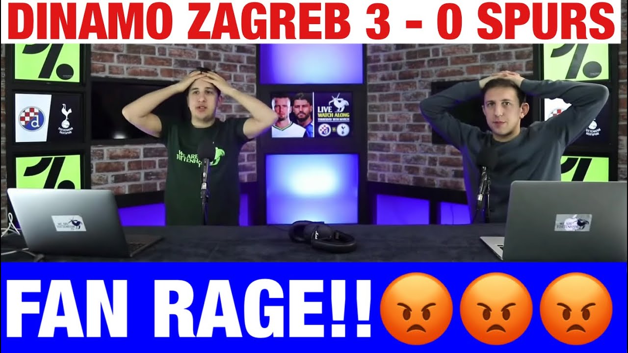 SPURS FANS REACT TO 3-0 DEFEAT TO DINAMO ZAGREB IN THE EUROPA LEAGUE (Knocked out of Europe)