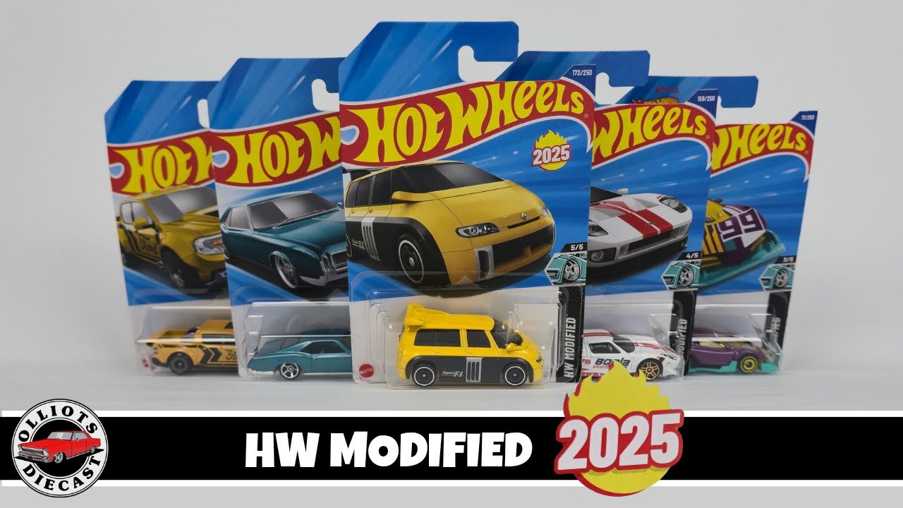 Hot Wheels Modified 2025 - Including Two New Castings