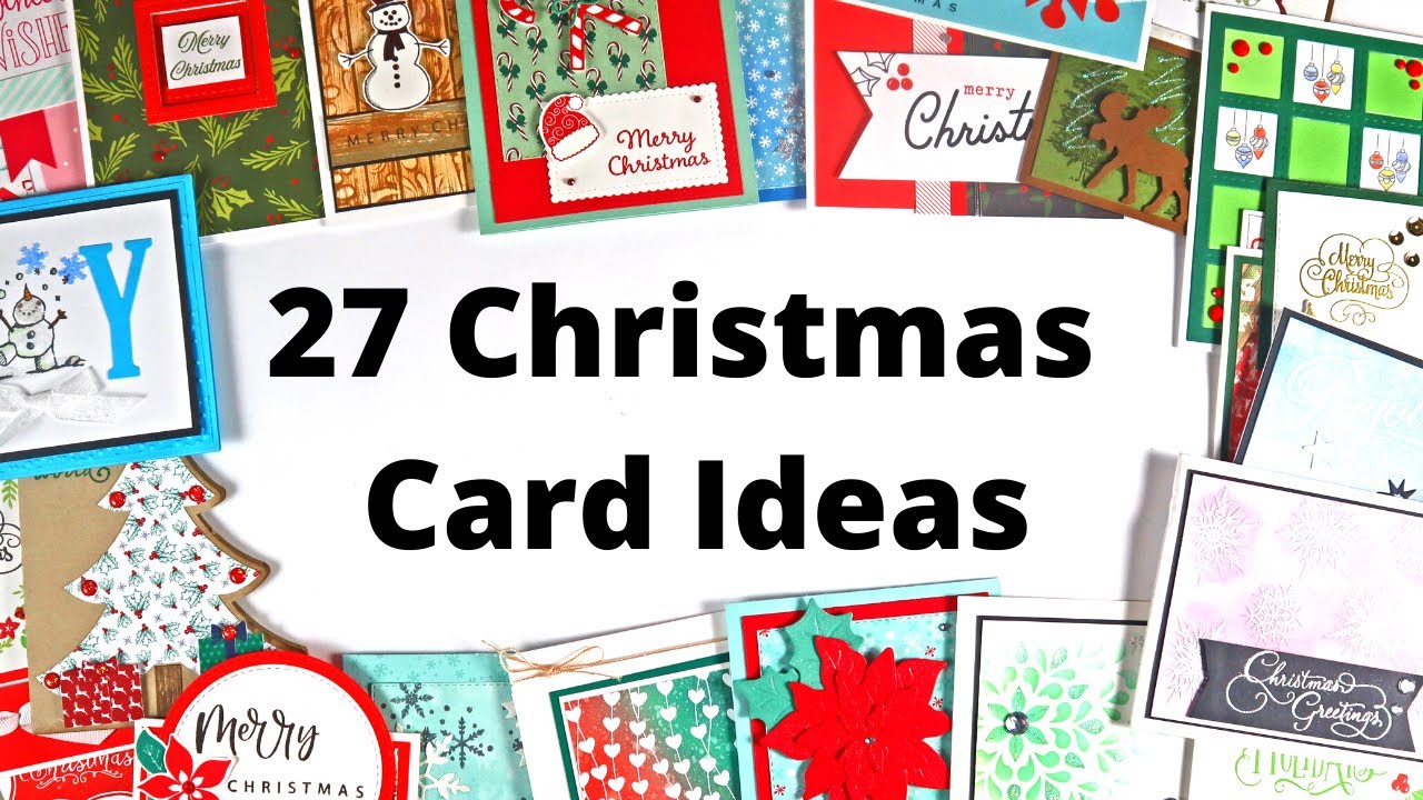 Более 27 идей рождественских открыток ручной работы от My Card Swap 2020