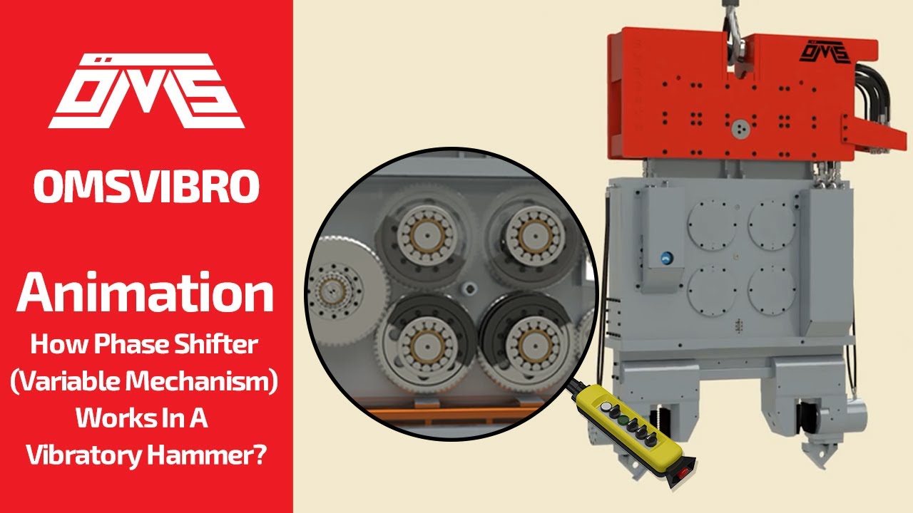 How Phase Shifter (Variable Mechanism) Works In A Vibratory Hammer?