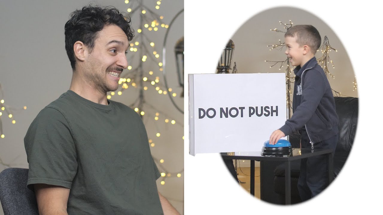 Christmas according to kids... just don't push the button