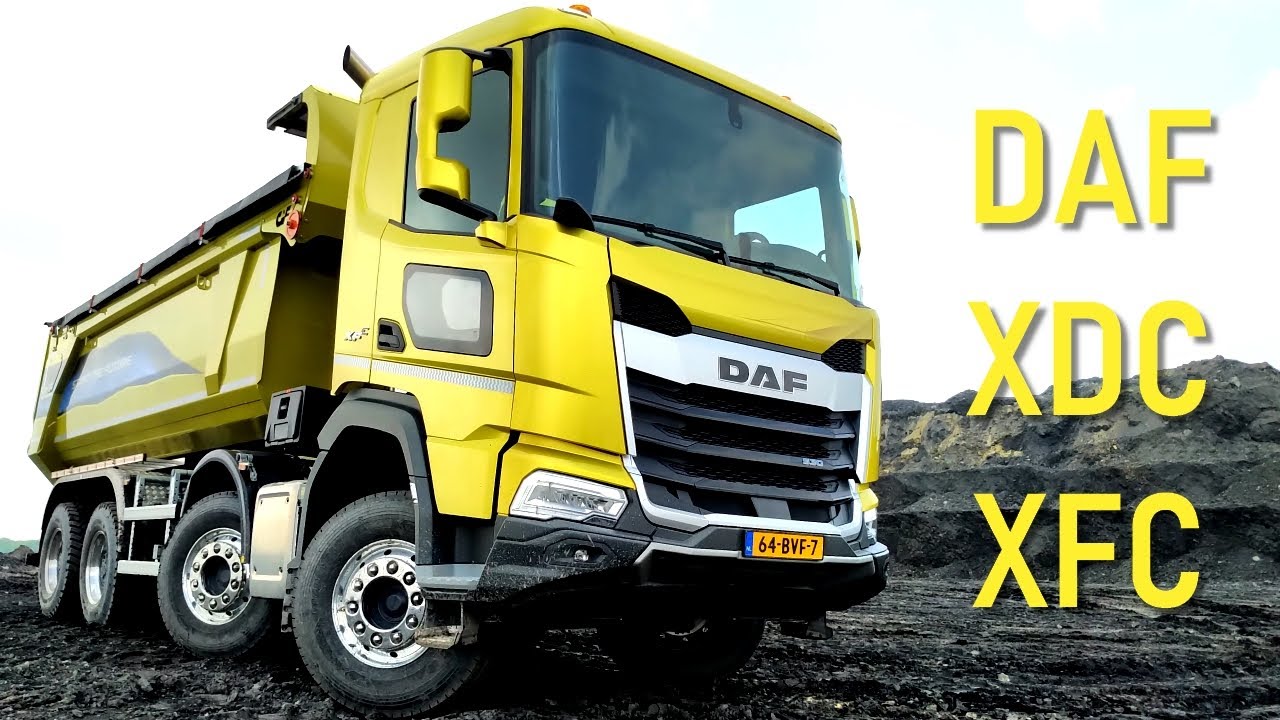 DAF XDC oraz XFC - prezentacja terenowych wersji z nowymi kabinami