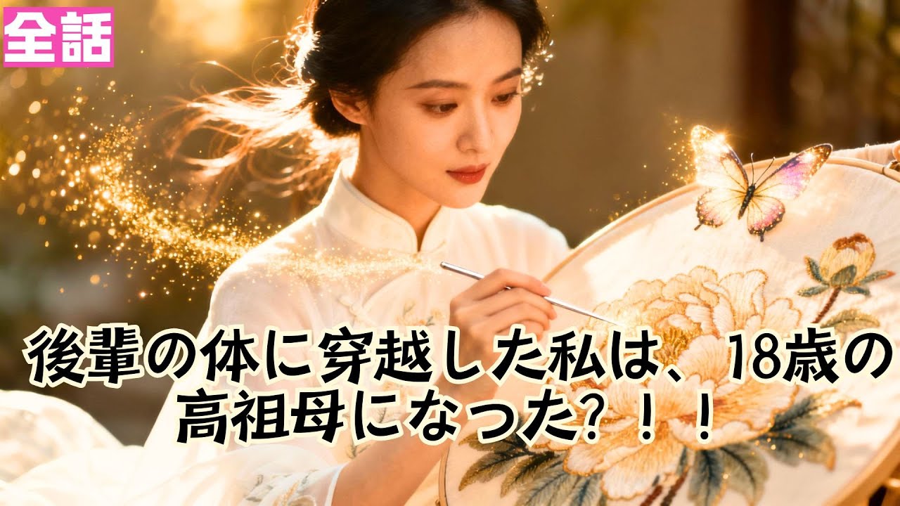 【日本語吹き替え】《18歳の若返り曾祖母だけど、刺繍の伝説を始めます》～俺が眾人の憧れになるまで～！#短編ドラマ  #minidrama