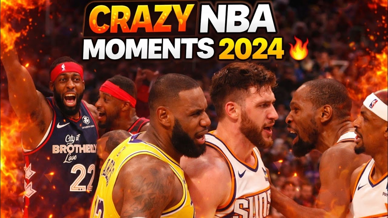 Top CRAZY NBA Confrontations & Heated Moments of 2024 😤🔥