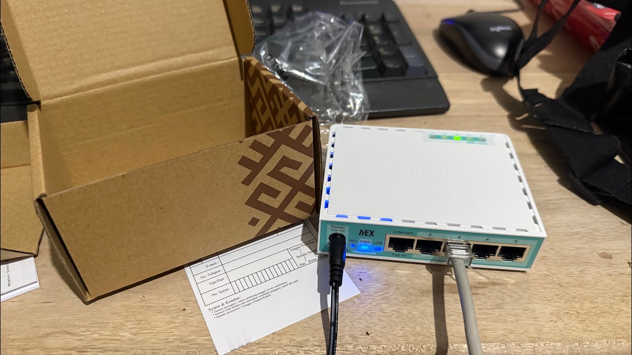 UNBOXING MIKROTIK RB750GR3