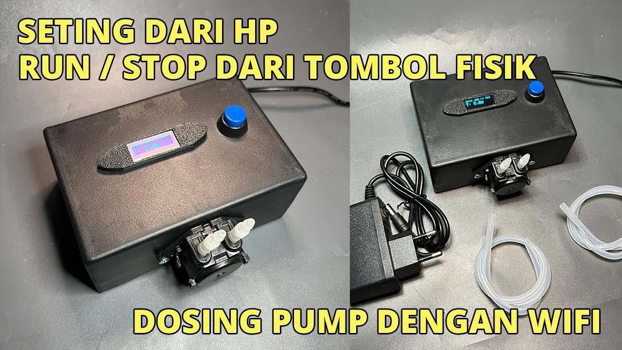 WIFI Dosing Pump Periristaltic Pump Bisa Seting dari HP