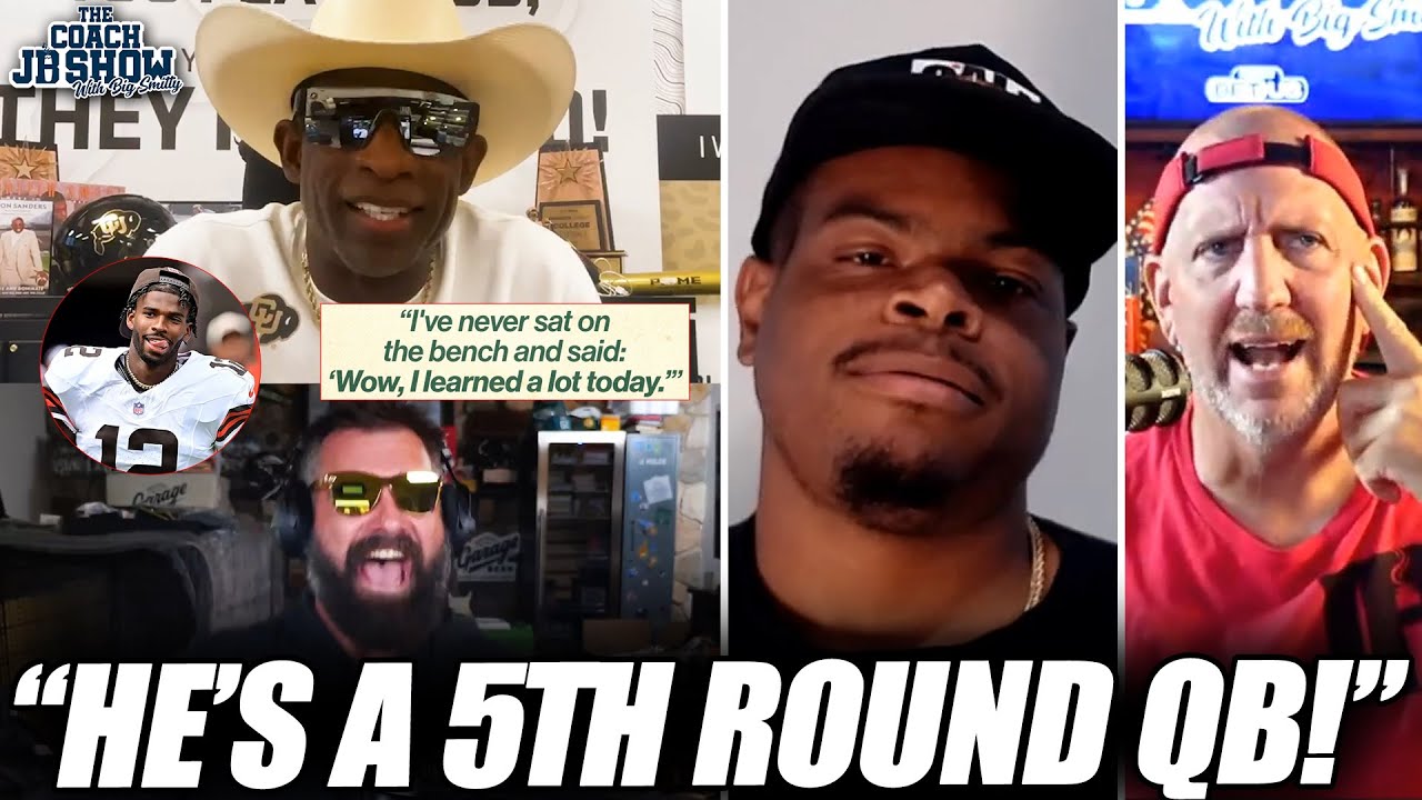 Coach JB GOES IN About Coach Prime's Response To Shedeur Telling Ravens NOT To Draft Him!