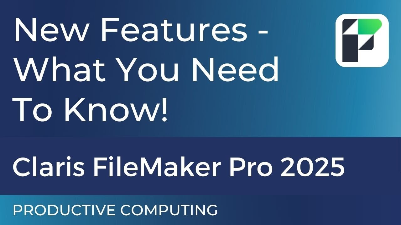 Claris FileMaker Pro 2025 New Features - Explore AI with FREE Sample Files