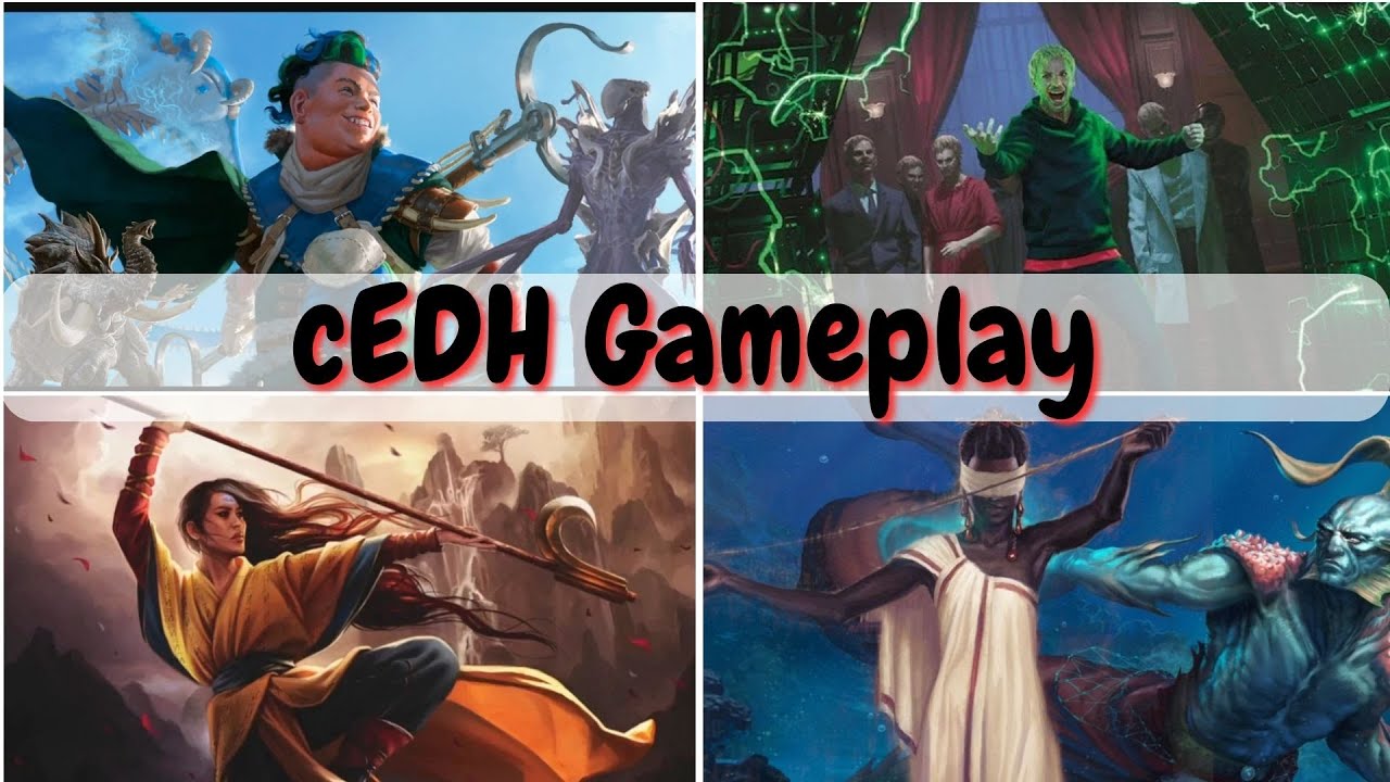Kinnan vs The Master Multiple vs Narset vs Thrasios and Tymna cedh gameplay