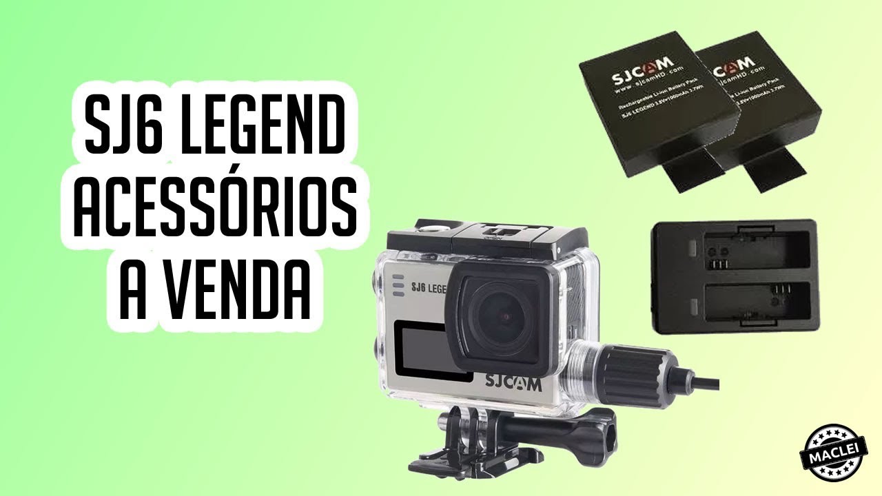 ANÚNCIO VENDA ACESSÓRIOS PARA SJ6 LEGEND ORIGINAIS SJCAM