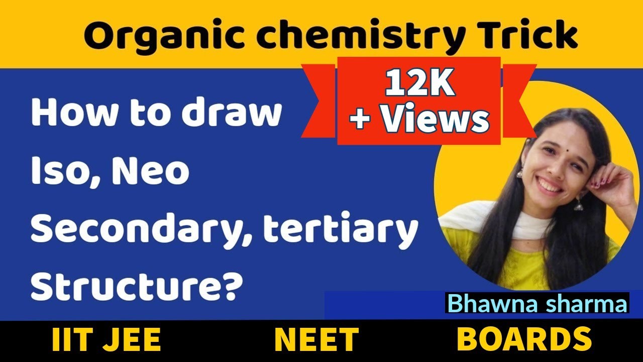 Iso, neo, sec , tert structures. Organic chemistry Trick