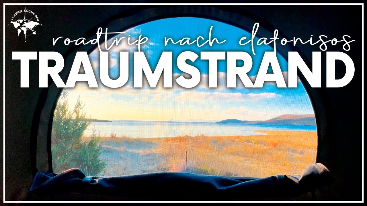 TRAUMSTRÄNDE Griechenland I Roadtrip von Sparta bis Simos Beach ELAFONISOS im 4X4 Sprinter Wohnmobil