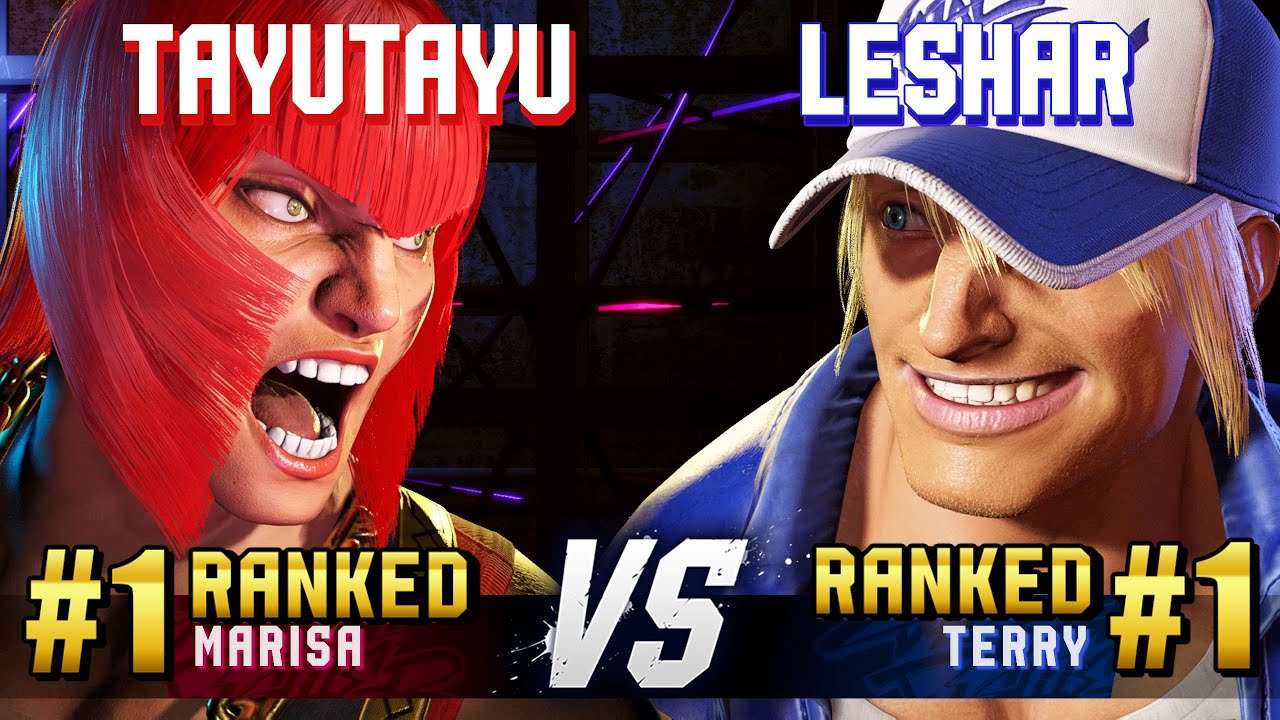 SF6 ▰ TAYUTAYU (#1 Ranked Marisa) vs LESHAR (#1 Ranked Terry) ▰ High Level Gameplay