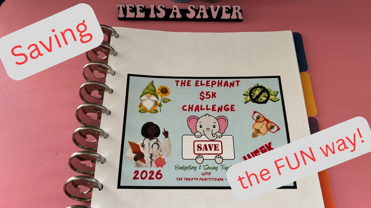 Let's save $5,000! Week 3