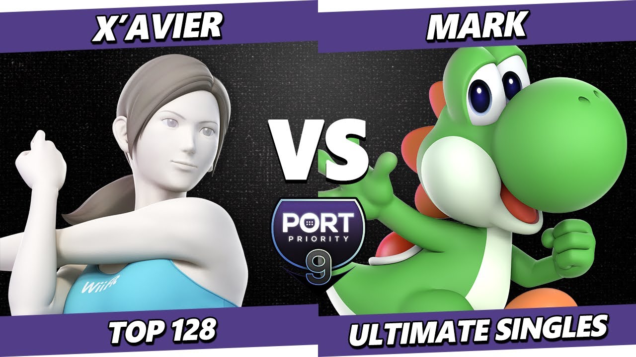 Port Priority 9 - X'avier (Wii Fit Trainer) Vs. Mark (Yoshi) Smash Ultimate - SSBU
