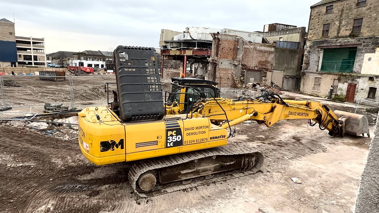 Falkirk Callendar Square Demolition Part 138. ( Update on the 19th of February) Possible Demo Start?