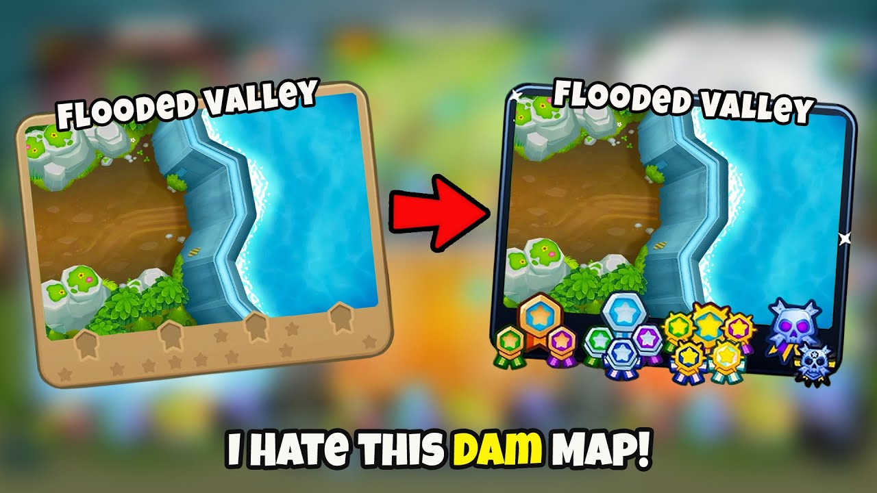How Fast Can You Black Border Flooded Valley in BTD6?