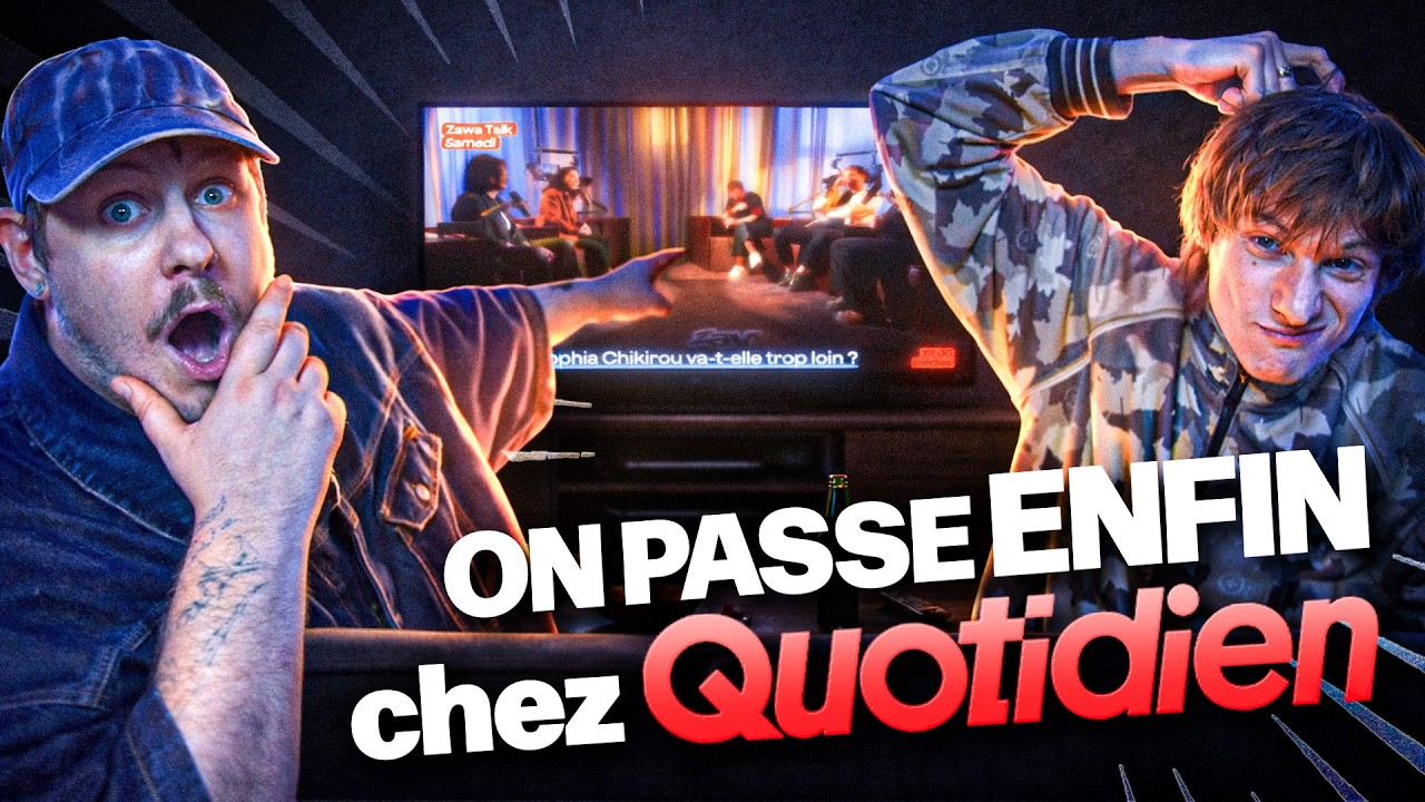 On PASSE sur QUOTIDIEN ? (ils nous volent notre émission pour critiquer LFI)