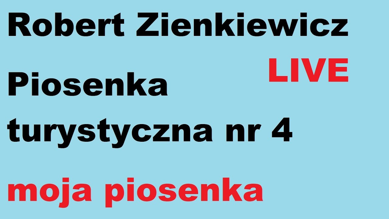 Fa w Kulce na bis 17.10.2025 41a Robas - Piosenka turystyczna nr 4 - moja piosenka (multicam)