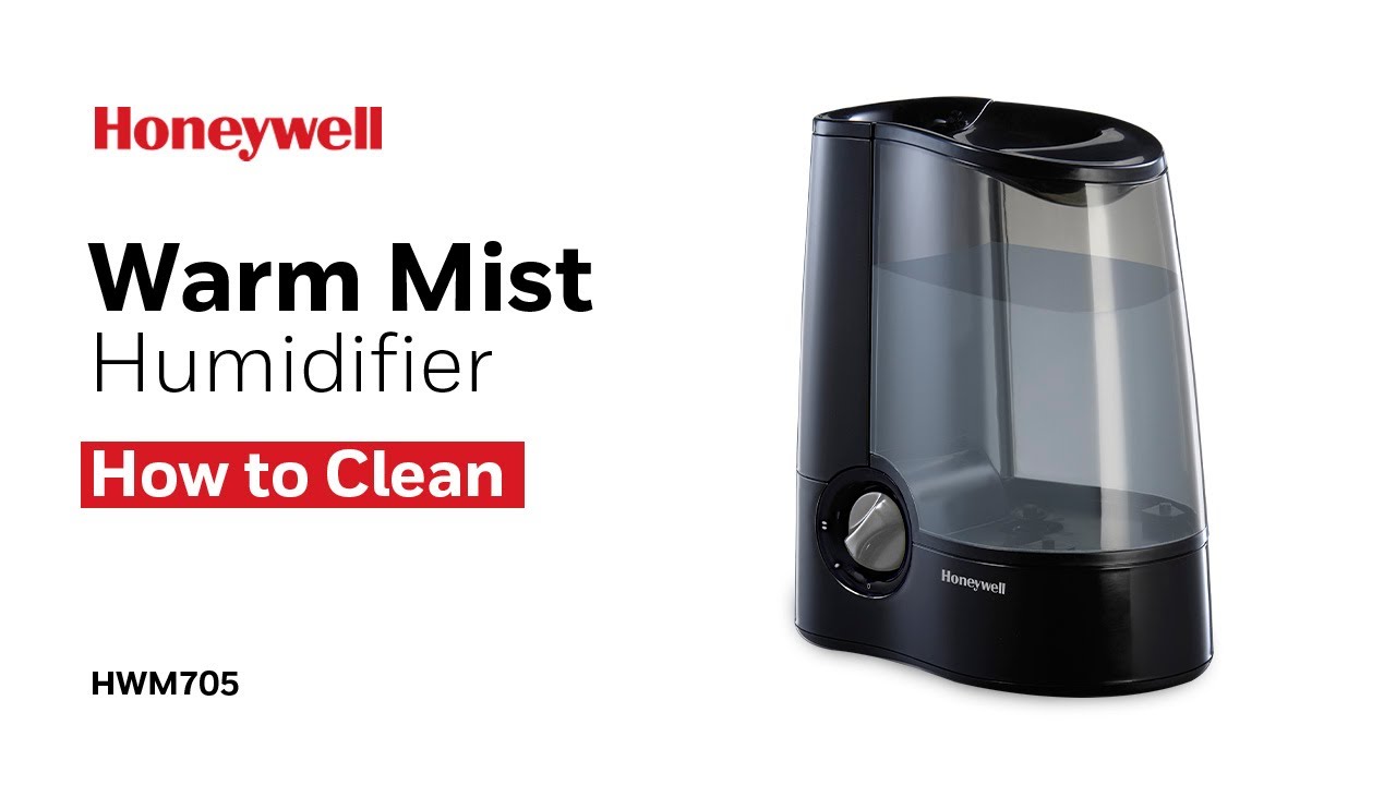 Honeywell Warm Mist Humidifier HWM705 - How to Clean