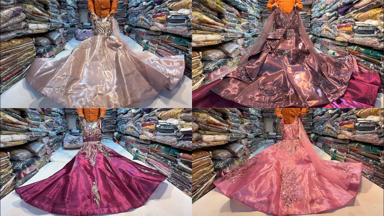 chickpet Bangalore designer party wear gowns||Single piece courier available