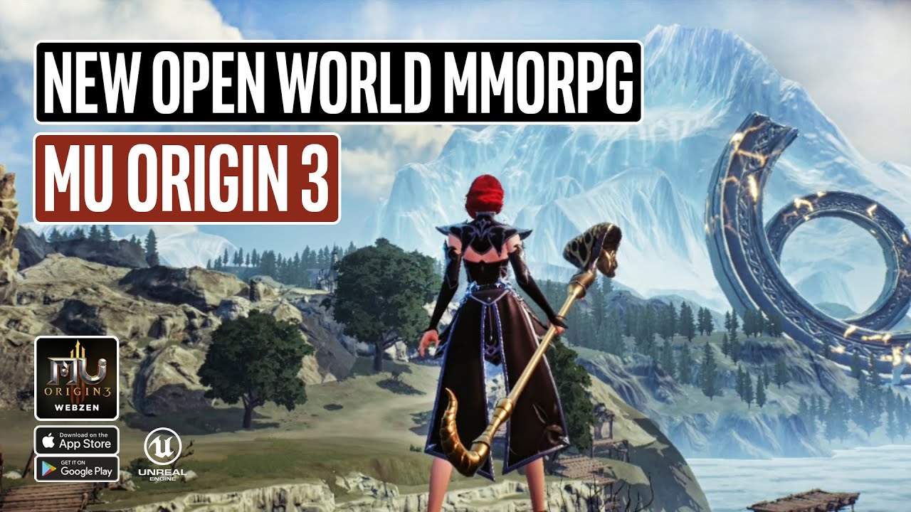 MU ORIGIN 3 ENGLISH Gameplay Android - NEW Open World MMORPG