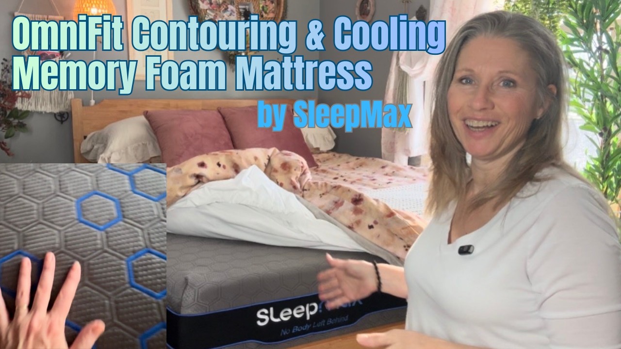 Sleepmax OmniFit Mattress. Cooling Ergonomic Hybrid Mattress. All Body Shapes. Optimal Pain Relief.