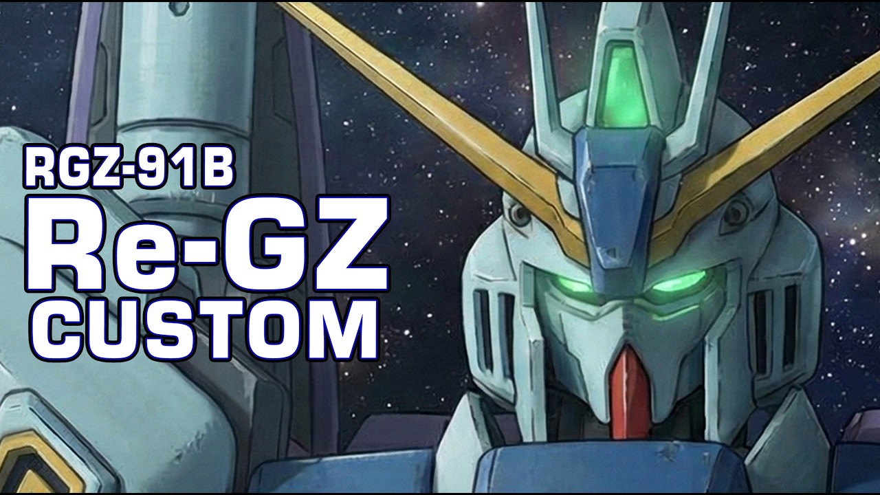 【まさかの映像化を果たした幻の機体】RGZ-91B リ・ガズィ・カスタム【ガンダム解説】