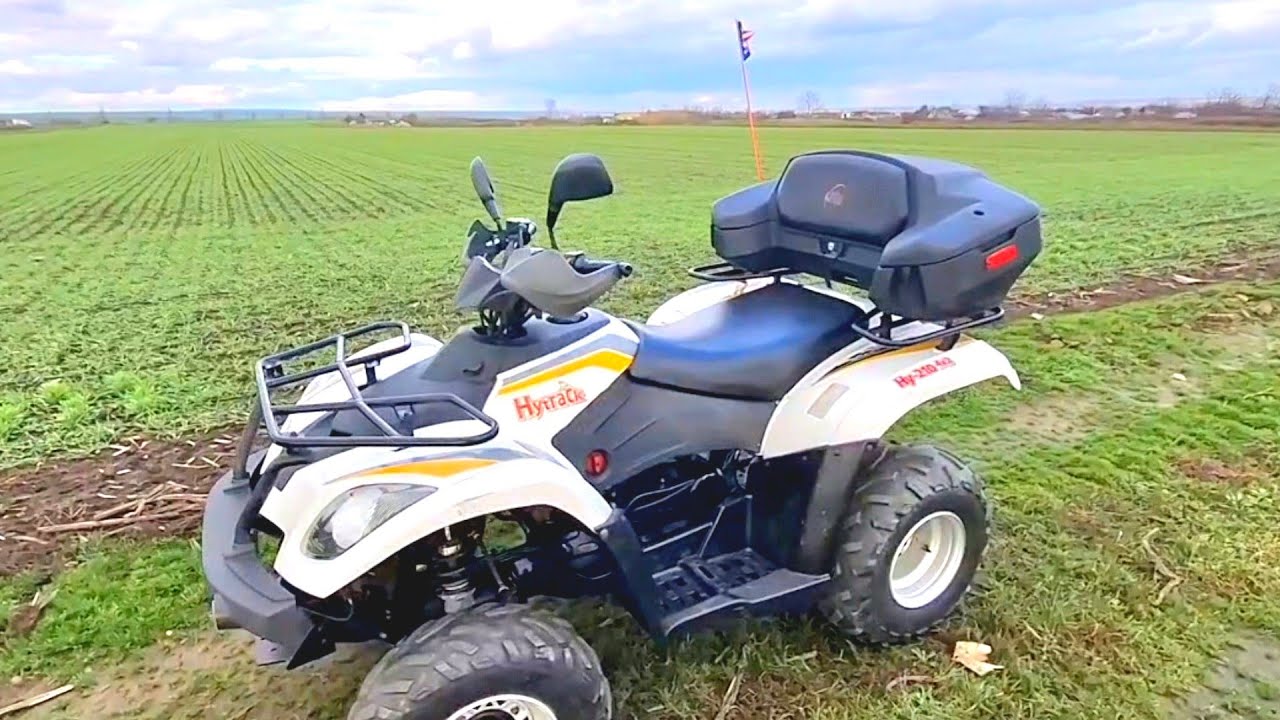 Am Pierdut Lada de Atv Linhai pe Câmp, am legat-o cu chiloți 😂