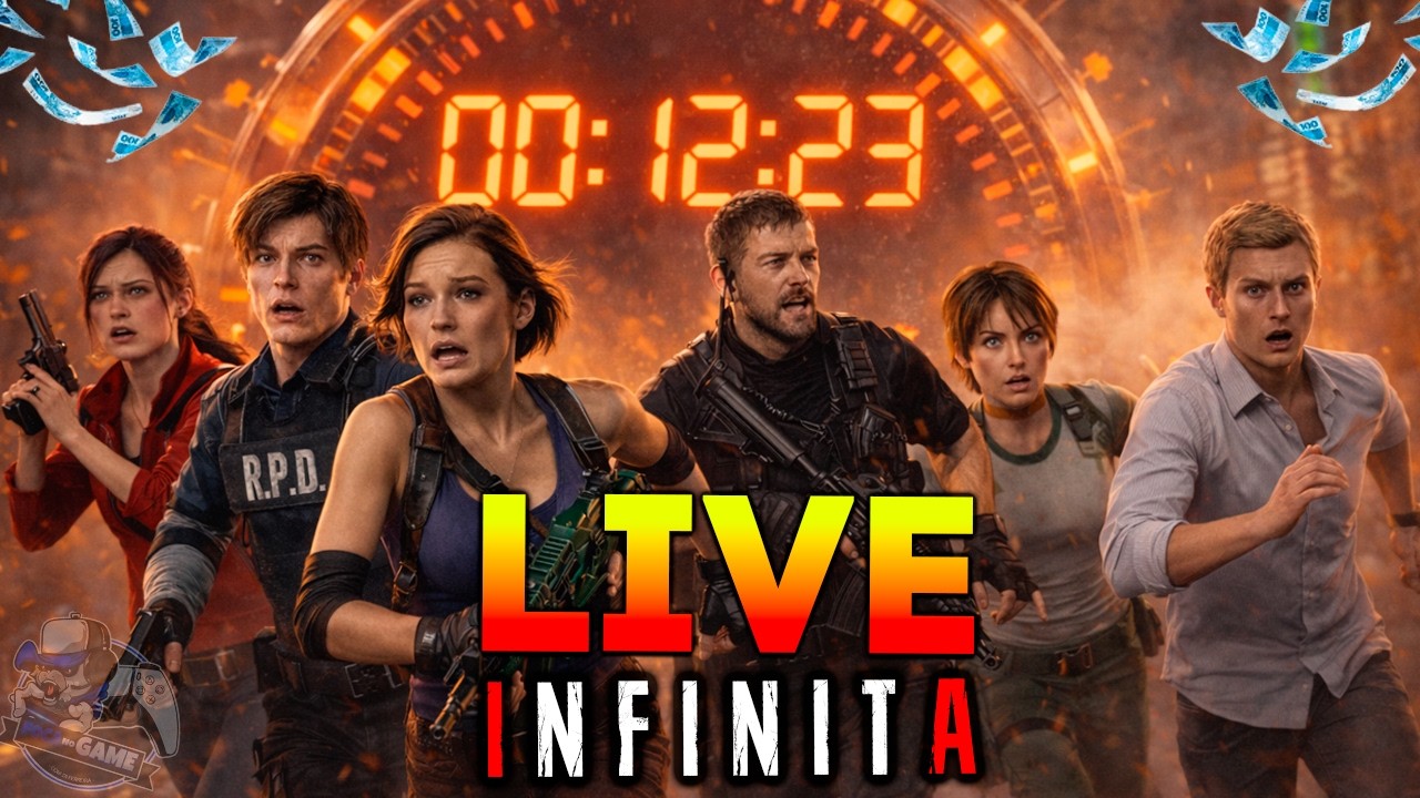 LIVE INFINITA DE RESIDENT EVIL 💀 Cada Donate AUMENTA o Tempo!