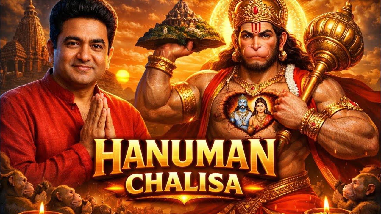 Hanuman Chalisa Divine Beats | Rap-Style Bhakti 🔥Hanuman Chalisa –  | Bhakti  🔱